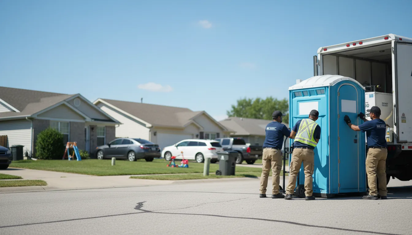 Standard Porta Potty Rentals in Du Quoin, IL near me